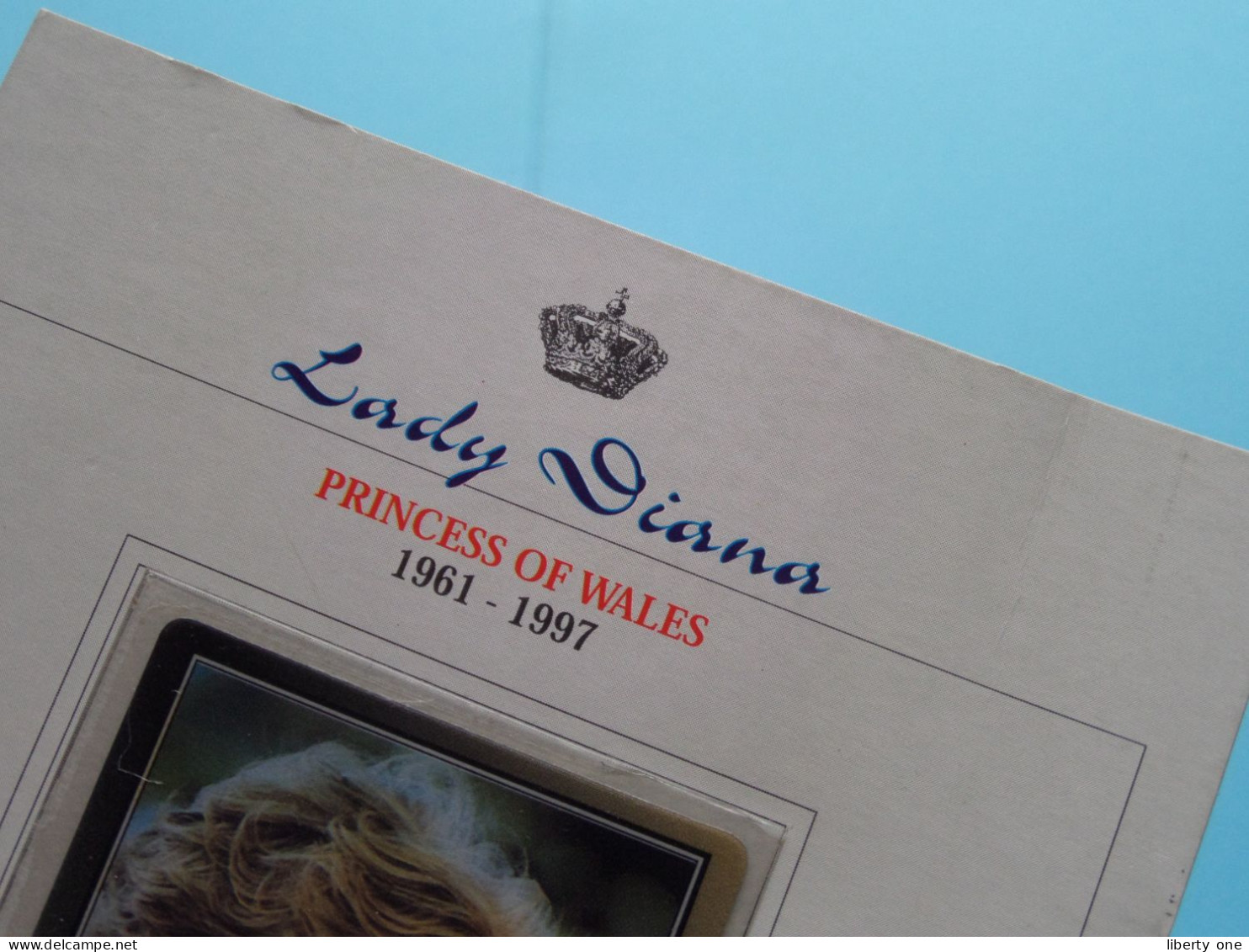 Lady DIANA Princess Of Wales 1961-1997 ( U.K. ) Garantie N° 011  ( See SCANS ) ! - Personaggi