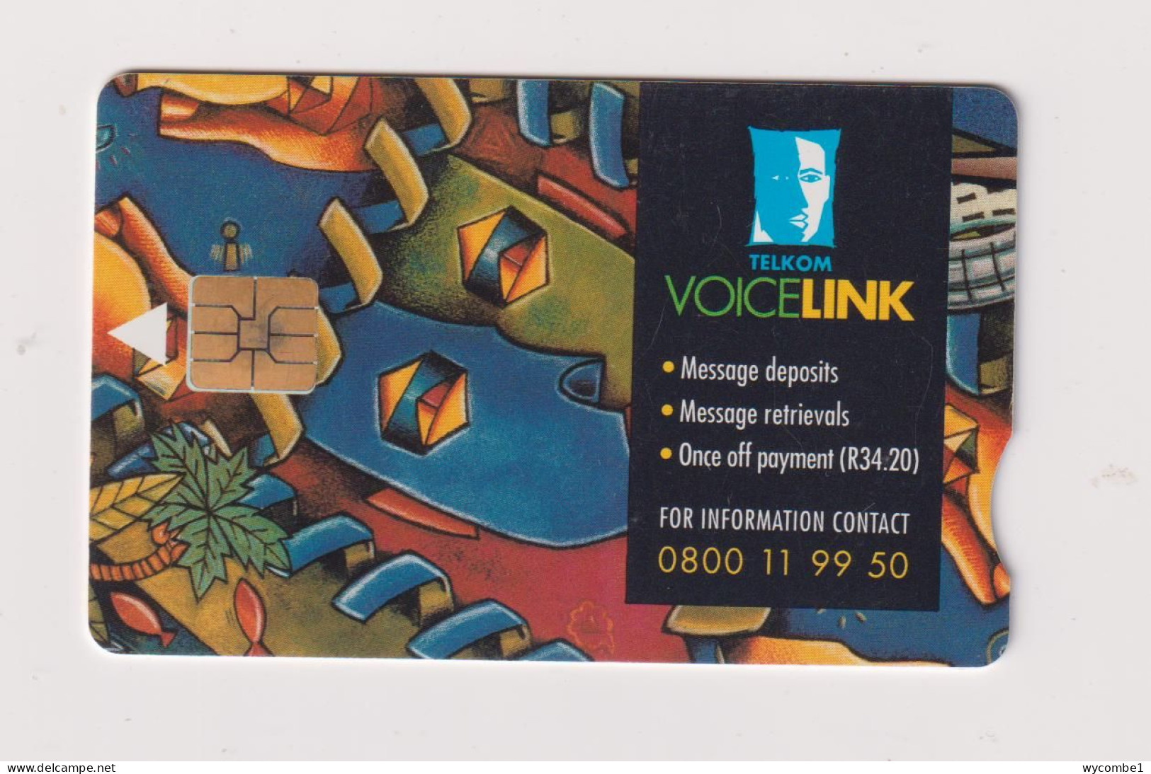 SOUTH AFRICA  -  Voicelink Chip Phonecard - South Africa
