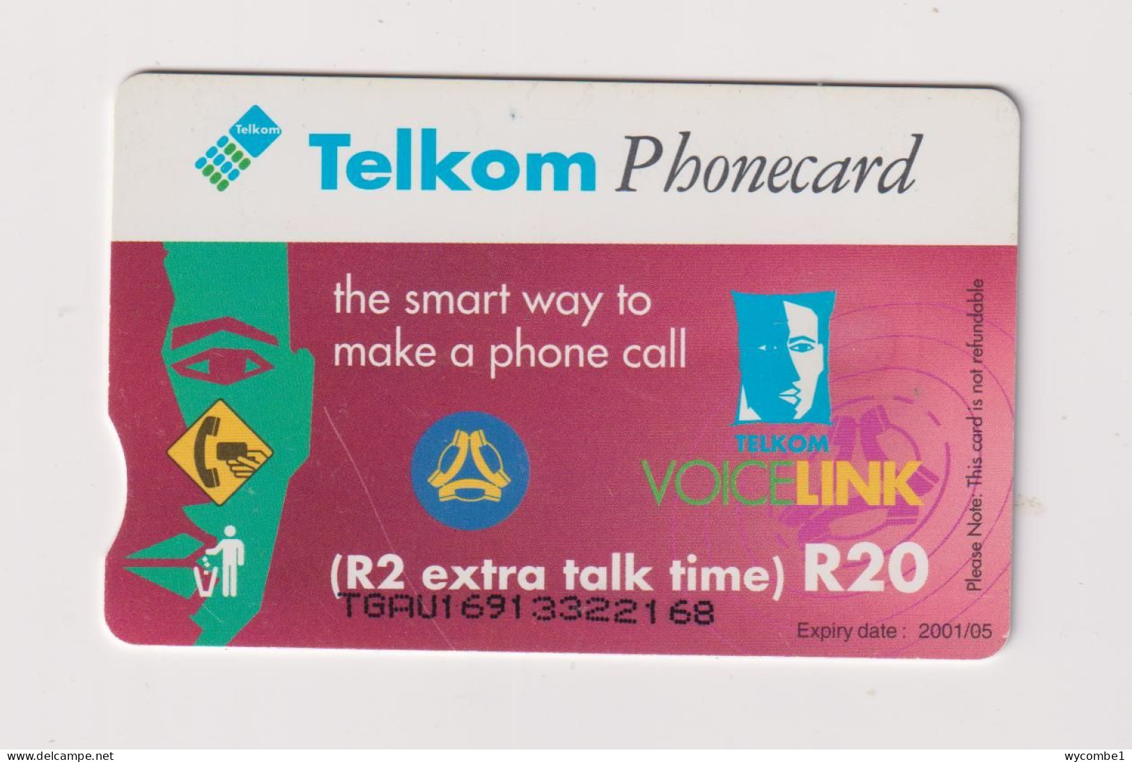 SOUTH AFRICA  -  Voicelink Chip Phonecard - Sudafrica