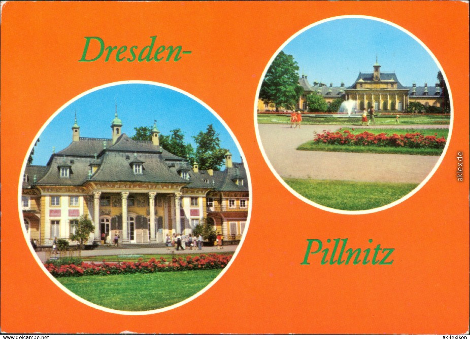 Ansichtskarte Pillnitz Bergpalais, Neues PAlais 1979 - Pillnitz