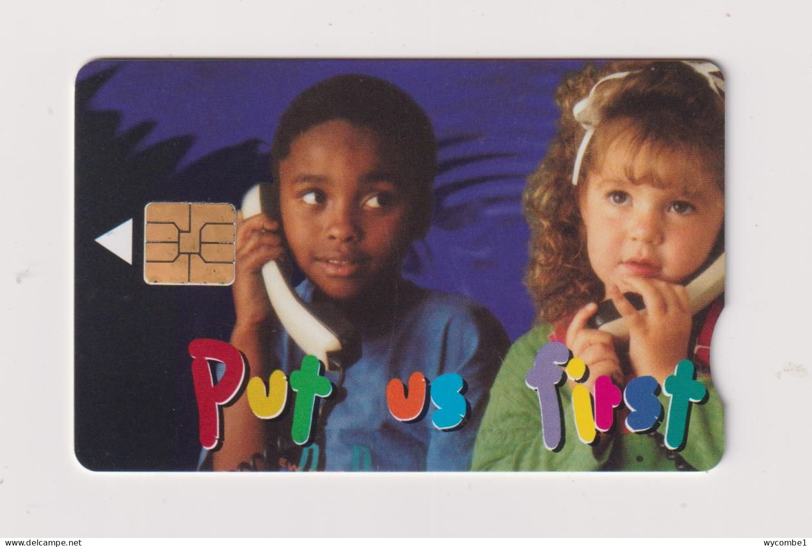 SOUTH AFRICA  -  Put Us First Chip Phonecard - Sudafrica