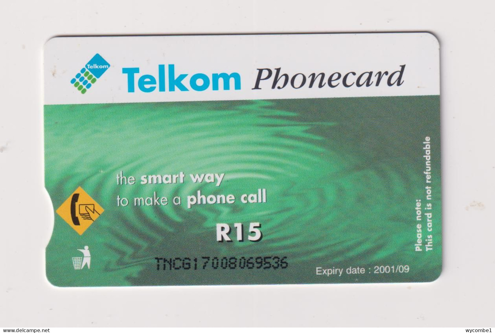 SOUTH AFRICA  -  Put Us First Chip Phonecard - Sudafrica