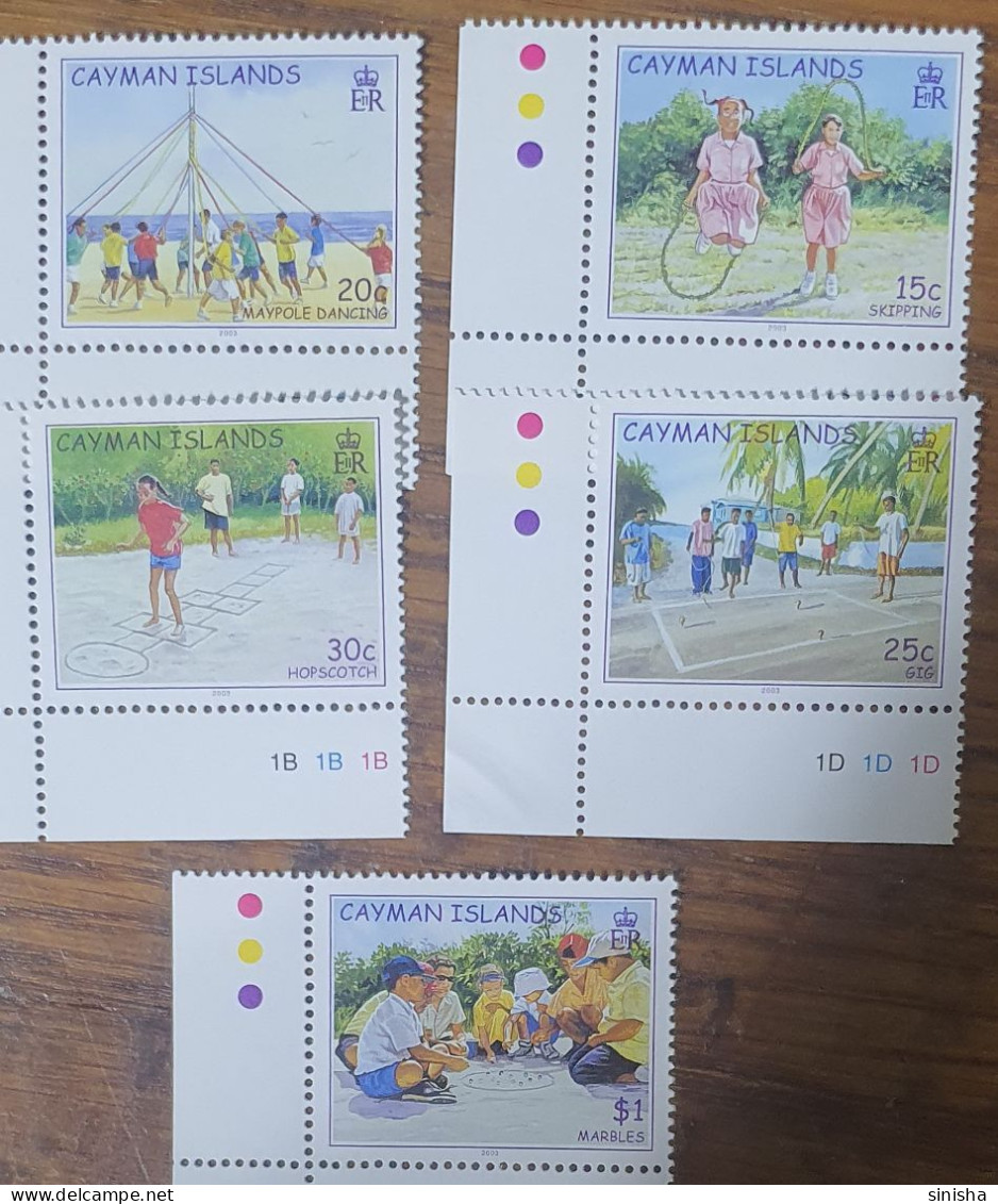 Cayman Islands / Children Games - Caimán (Islas)