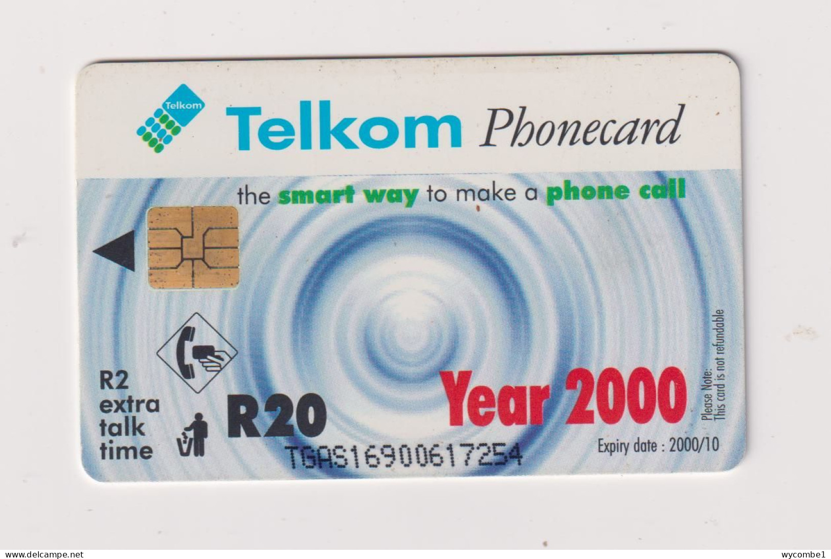 SOUTH AFRICA  -  Year 2000 Chip Phonecard - Sudafrica