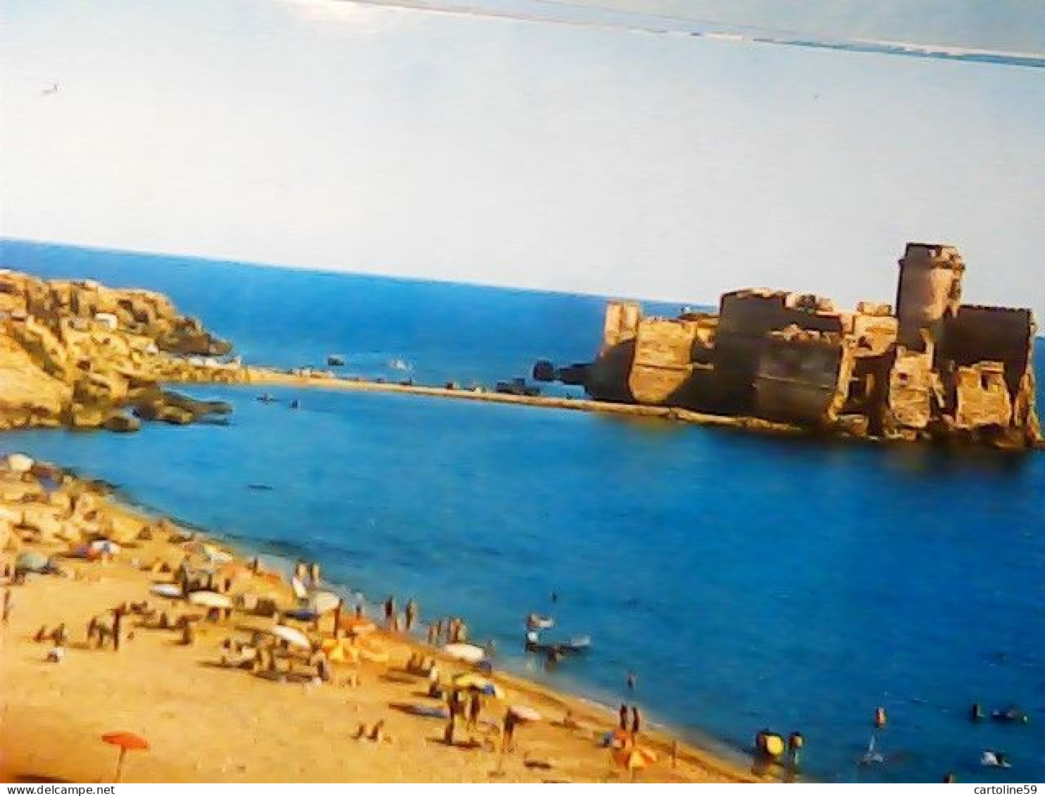 3 CARD  CROTONE CAPO COLONNA E CASTELLO LE CASTELLA  VBN1980 JU4791 - Crotone