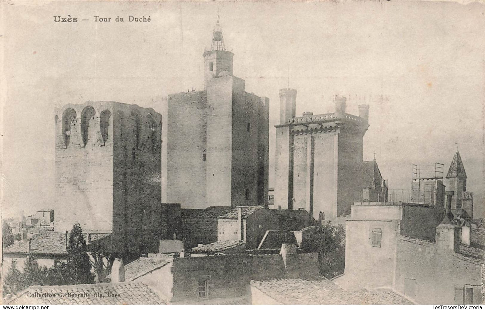 FRANCE - Uzès - Vue Sur La Tour Du Duché - Carte Postale Ancienne - Uzès