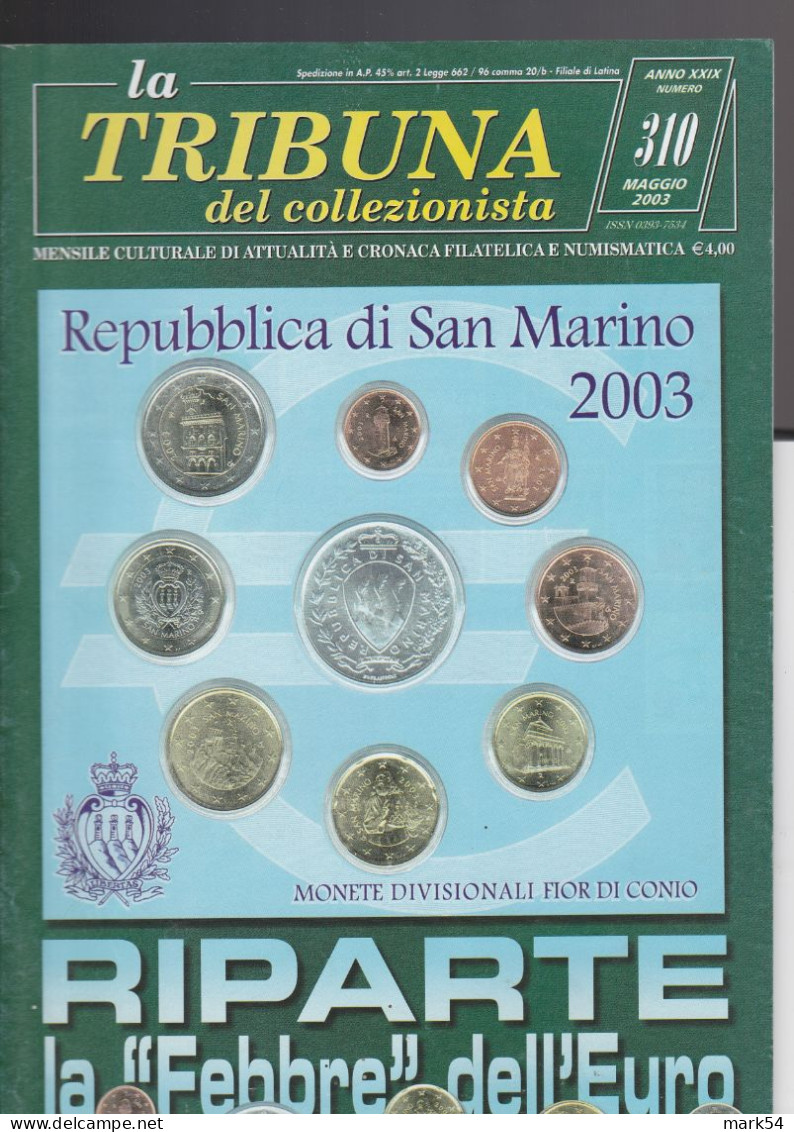 La Tribuna Del Collezionista Annata Completa Del 2003 - Italienisch (ab 1941)