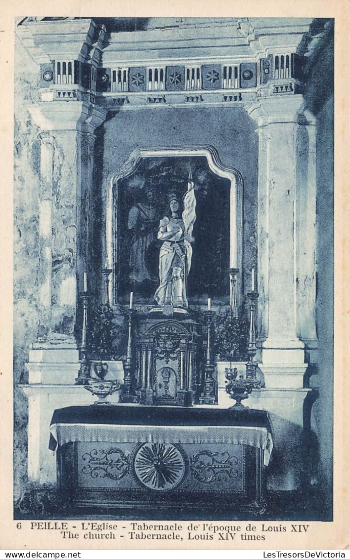FRANCE - Peille - L'église - Tabernacle De L'époque De Louis XIV - Carte Postale Ancienne - Other & Unclassified