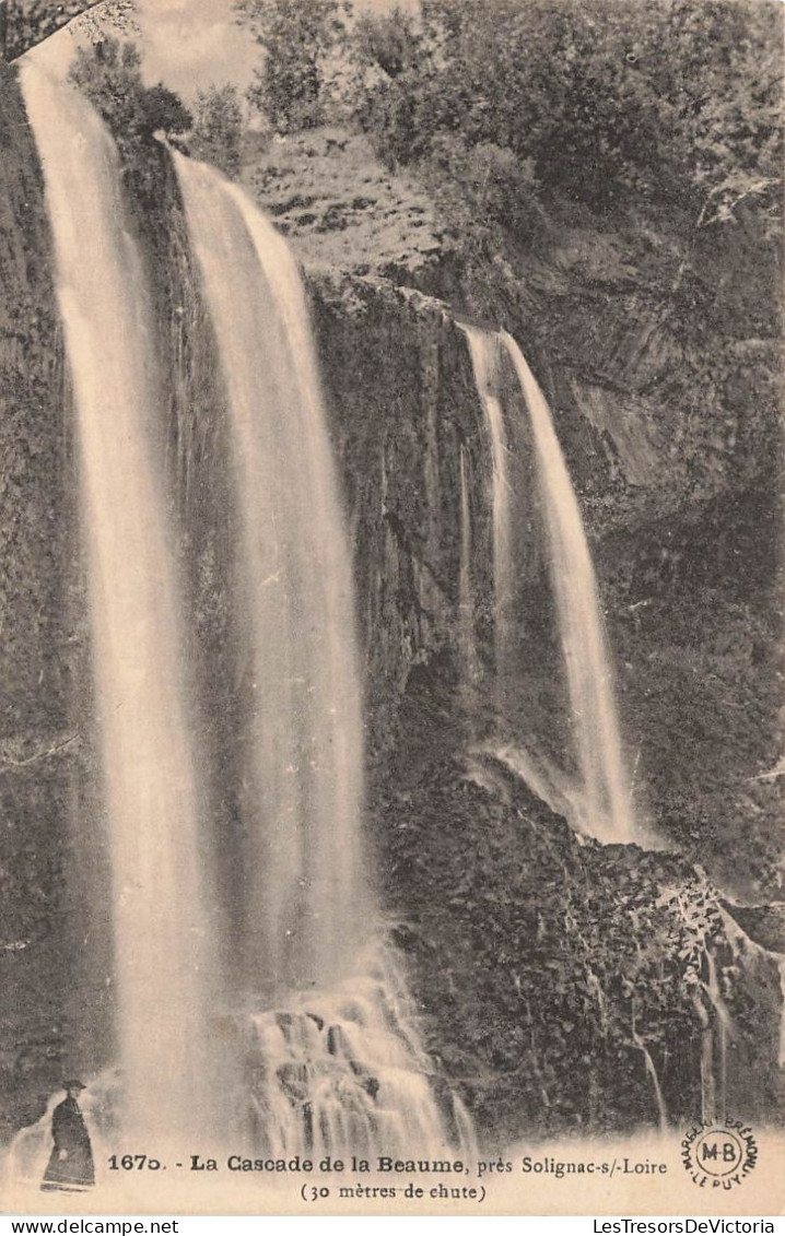 FRANCE - Près Solignac Dur Loire - Vue Sur La Cascade De La Beaume - Carte Postale Ancienne - Solignac Sur Loire