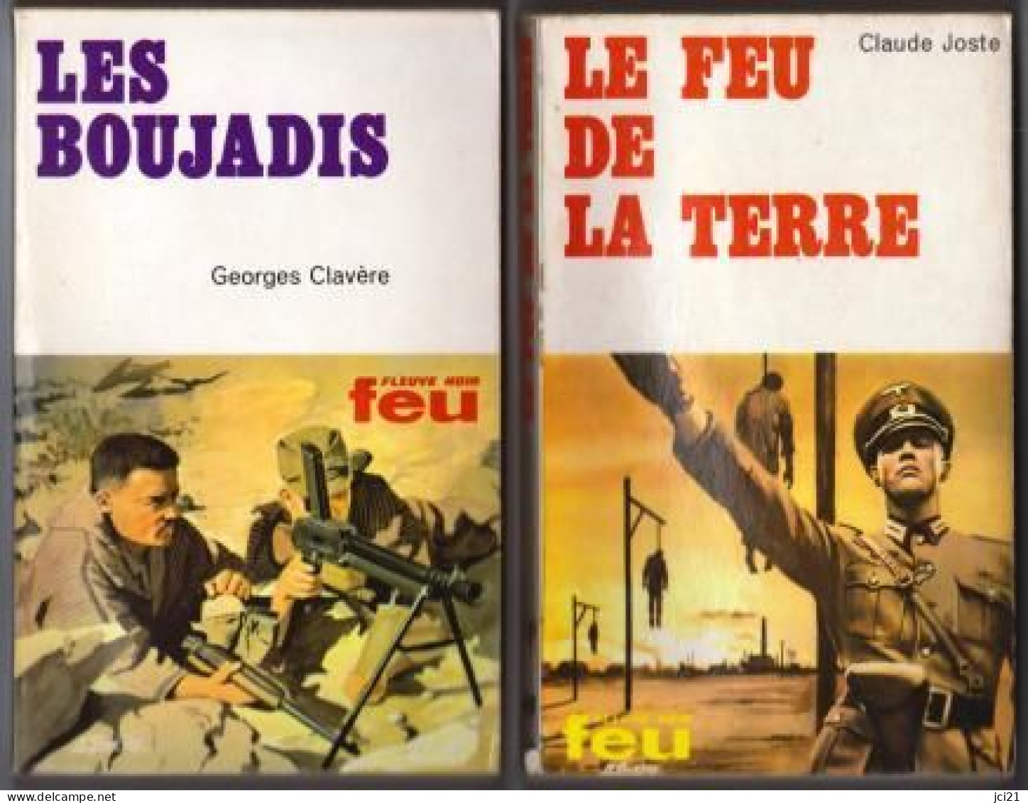 Livres "LE FEU DE LA TERRE" Et "LES BOUJADIS"  _rl77 - Français