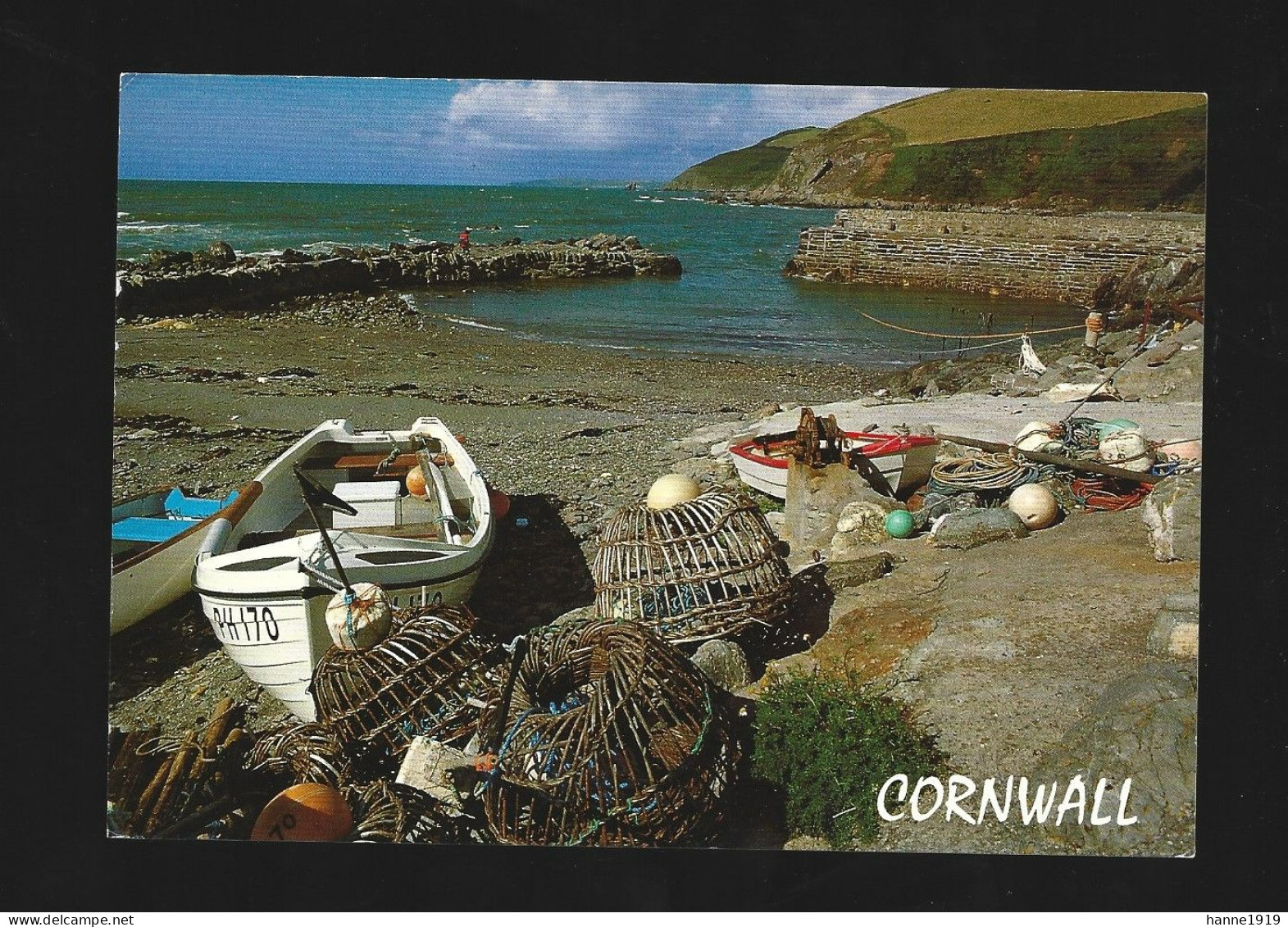 Portwrinkle The Harbour Photo Card Cornwall England Htje - Scilly Isles