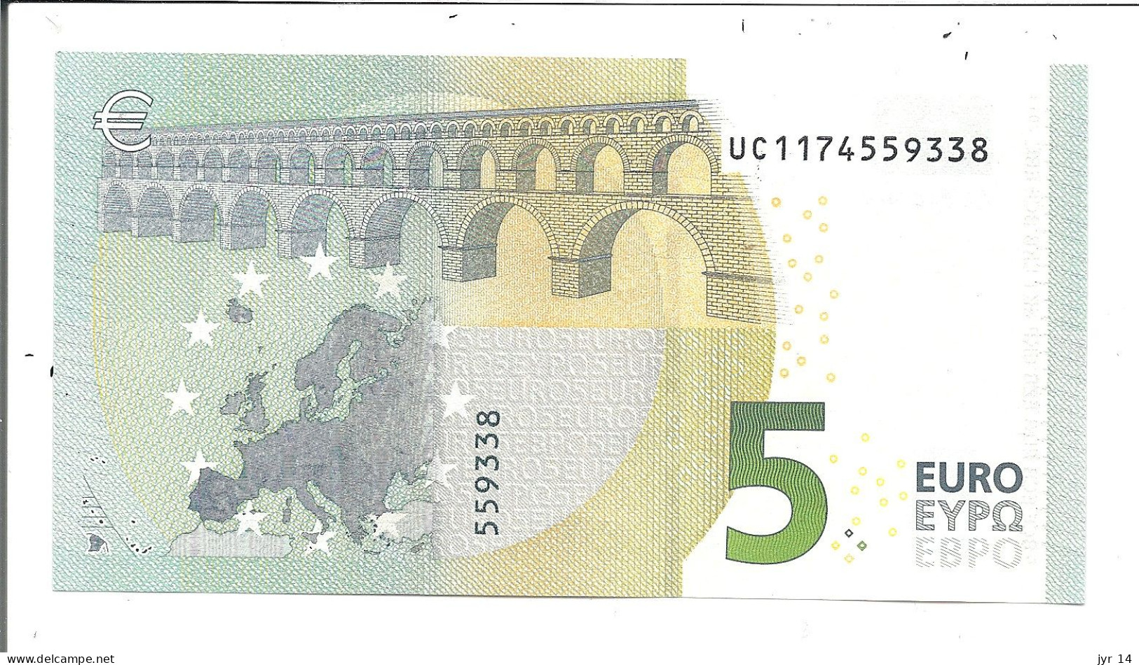 5 €uros 2013 Draghi  U008B3   UC1174559338 France  AUNC - 5 Euro