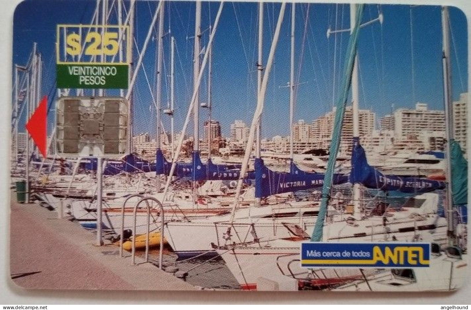 Uruguay Antel $25 Chip Card - Punta Del Este Puerto - Uruguay