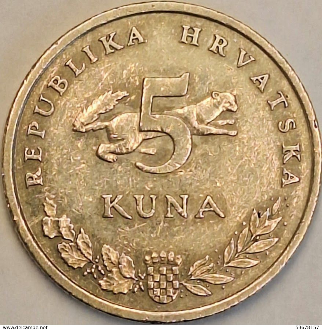 Croatia - 5 Kuna 1999, KM# 11 (#3565) - Croazia