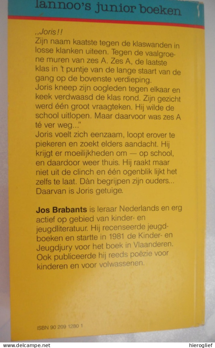 JORIS Uit Het Leven Van 'n Jongen - Door Jos Brabants  1985 Lannoo Jeugdboek - Junior