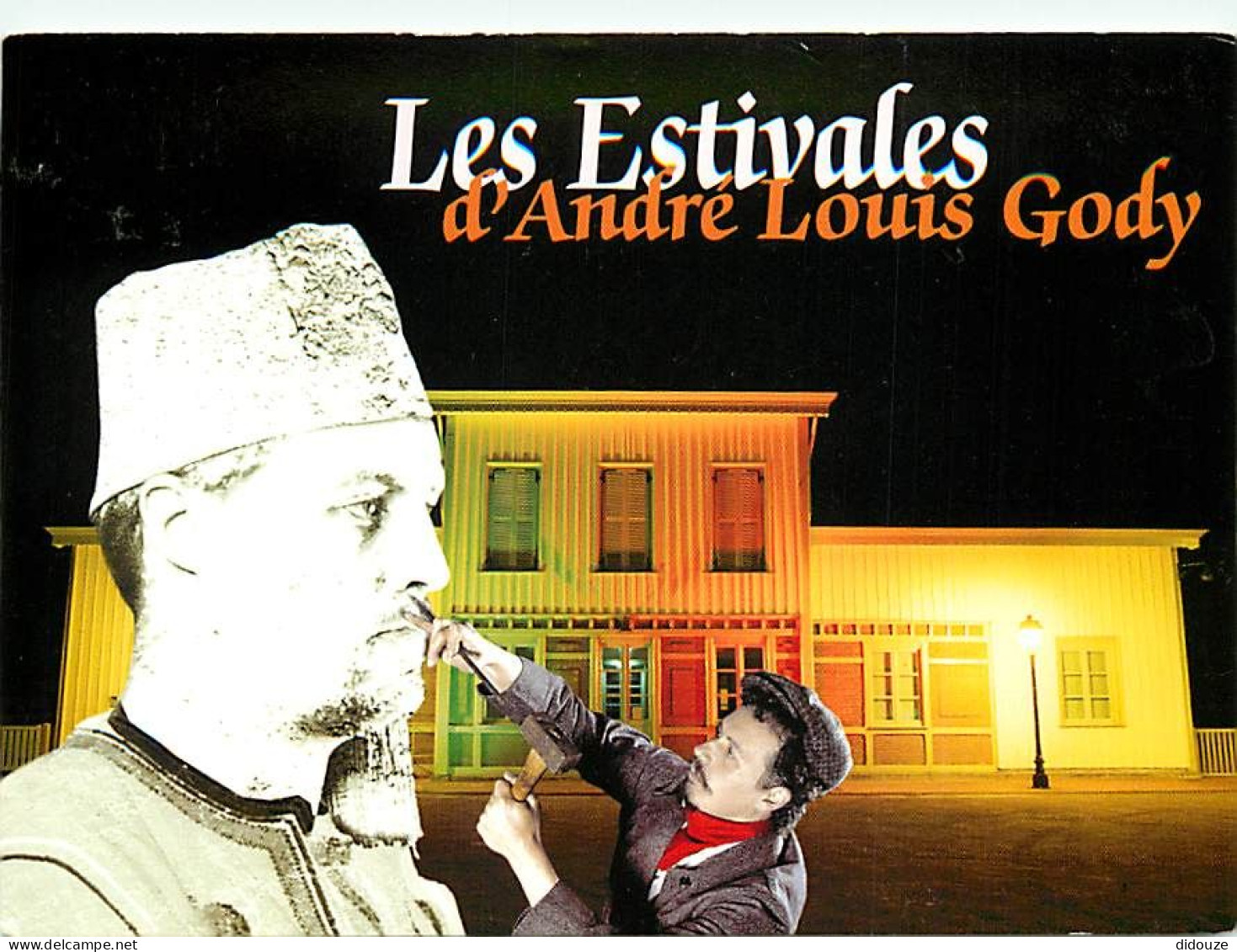 59 - Gravelines - Les Estivales D'André Louis Gody - Théatre Nocturne Extérieur - Place De La Gare Vers 22 Heures - Cart - Gravelines