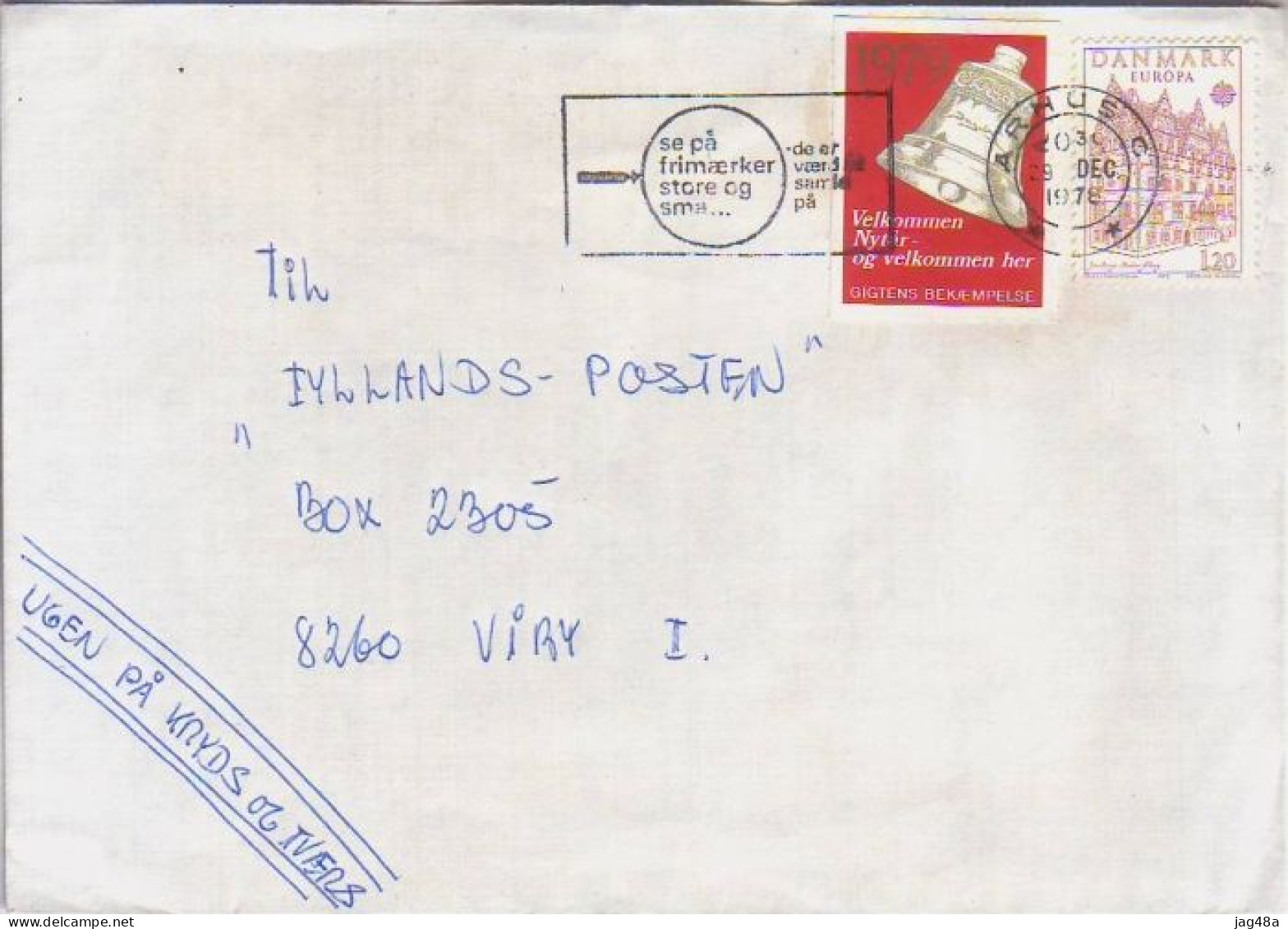 DENMARK.  1978/Arhus, Envelope/slogan-cancel. - Covers & Documents