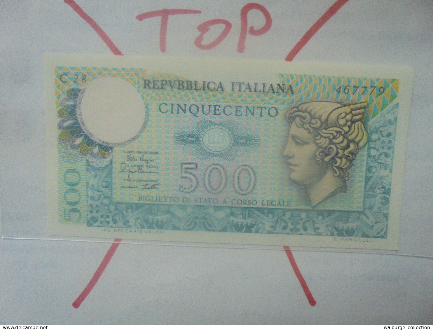 ITALIE 500 LIRE 1974-79 Neuf (B.33) - 500 Lire
