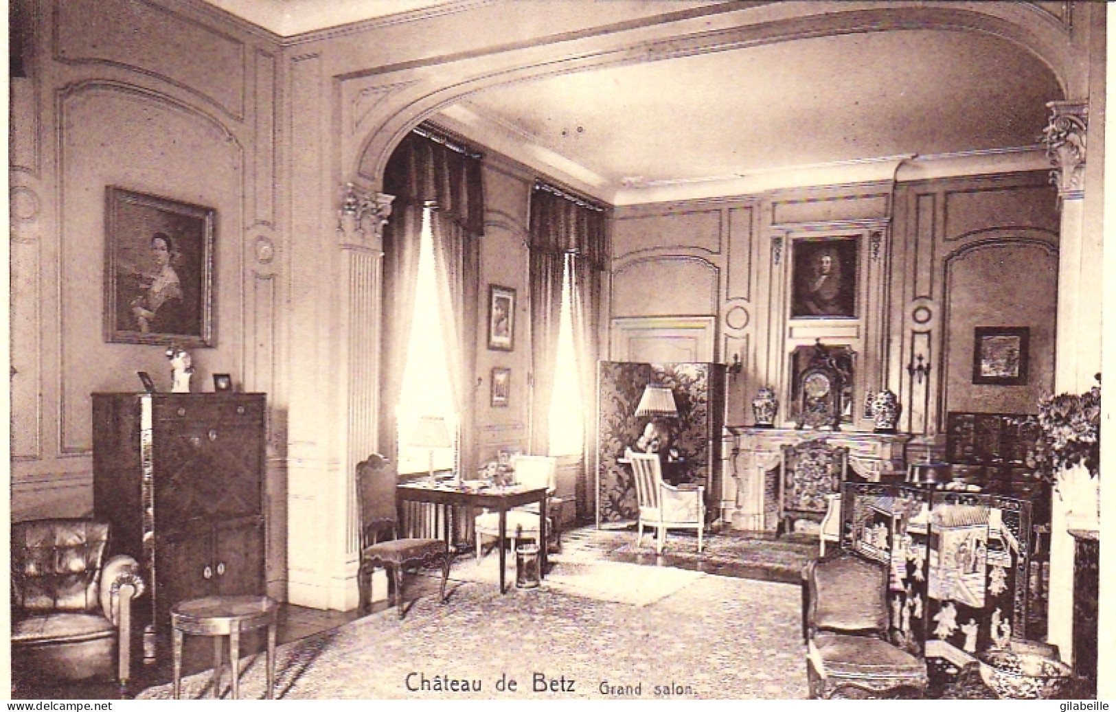 Geetbets : Château De Betz  -  Grand Salon - Geetbets