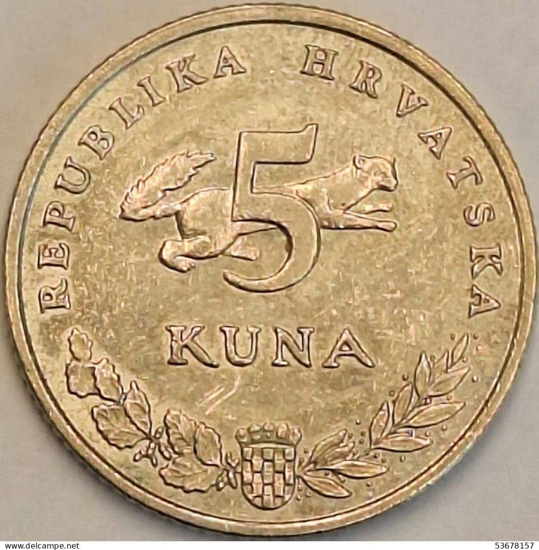 Croatia - 5 Kuna 2005, KM# 11 (#3567) - Kroatien