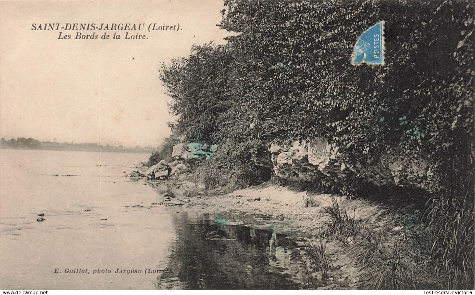 FRANCE - Saint Denis Jargeau ( Loiret) - Vue Sur Les Bords De La Loire - Carte Postale Ancienne - Orleans