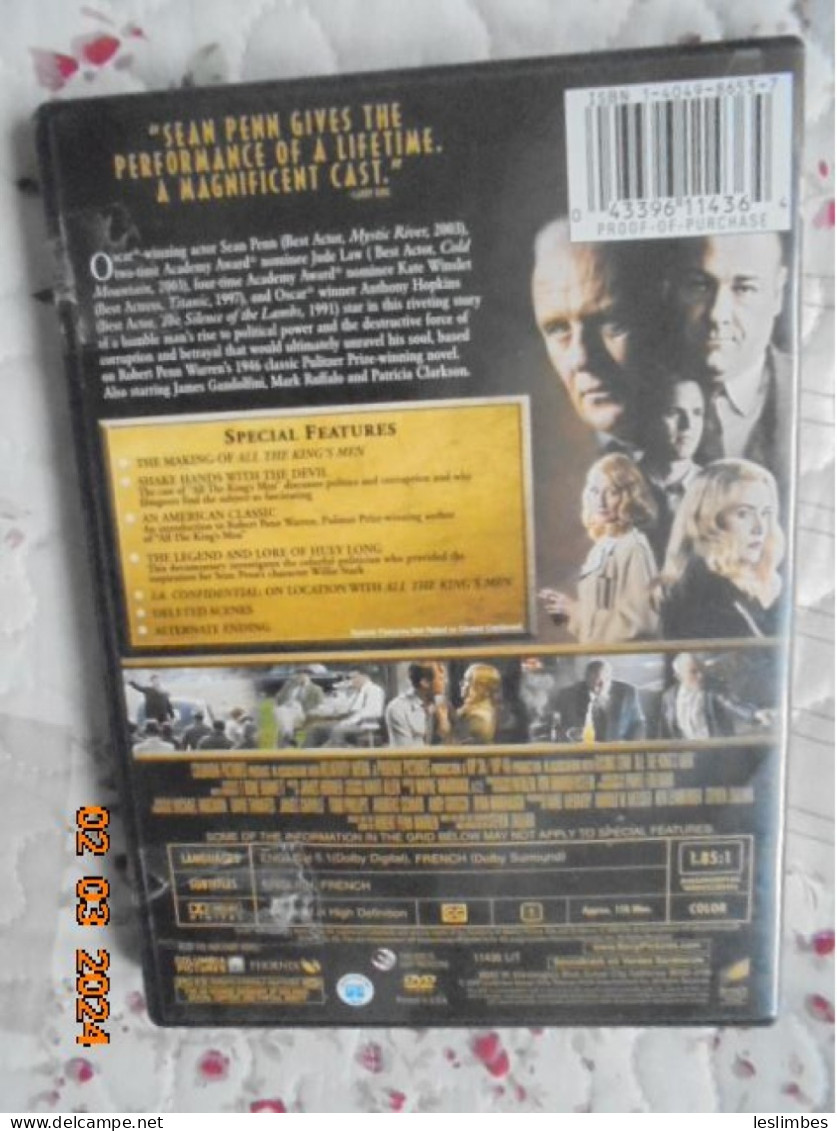 All The King's Men - [DVD] [Region 1] [US Import] [NTSC] Steven Zaillian - Drame