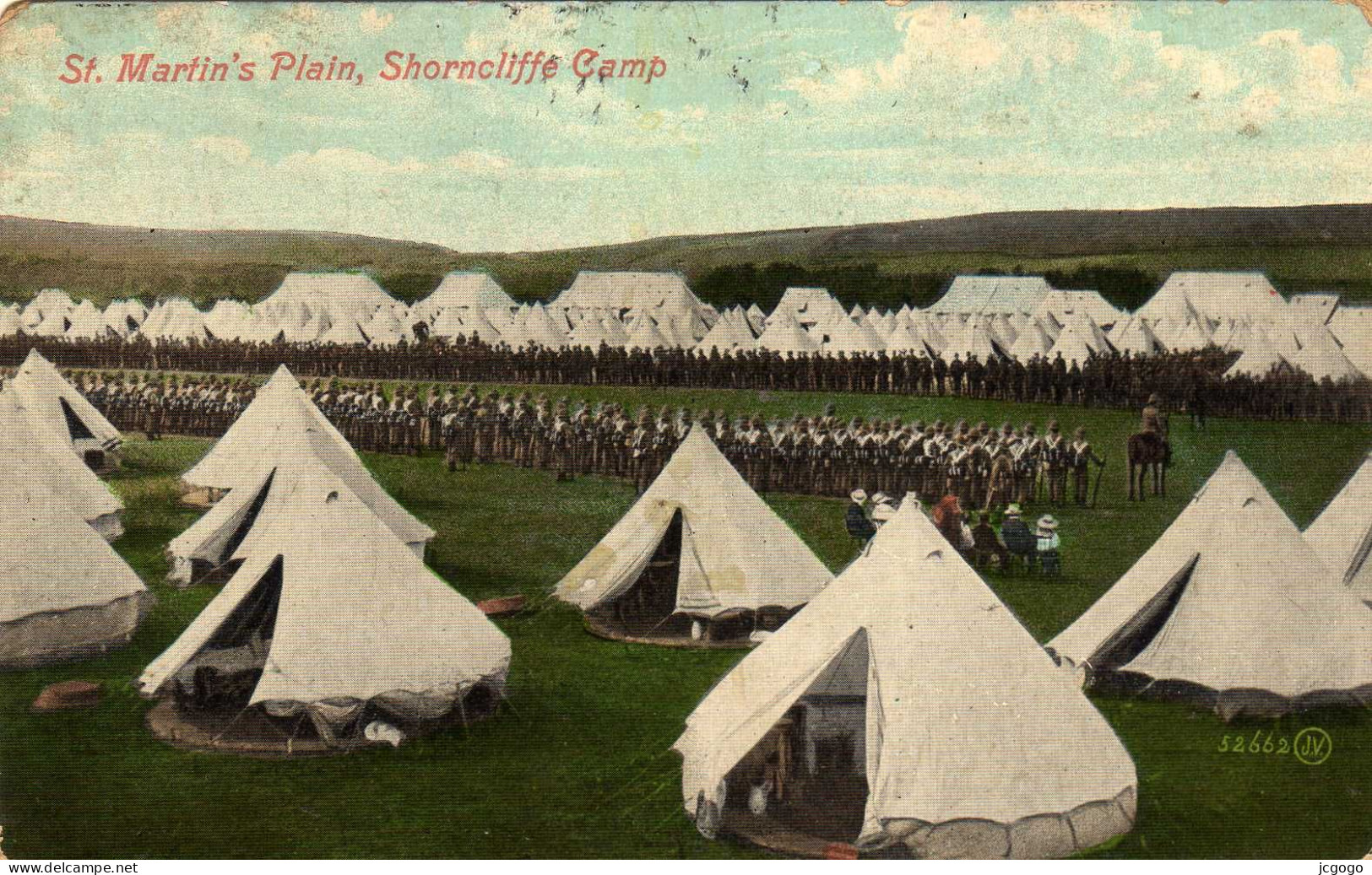 St.Martin's Plain, Shorncliffe Camp - Folkestone