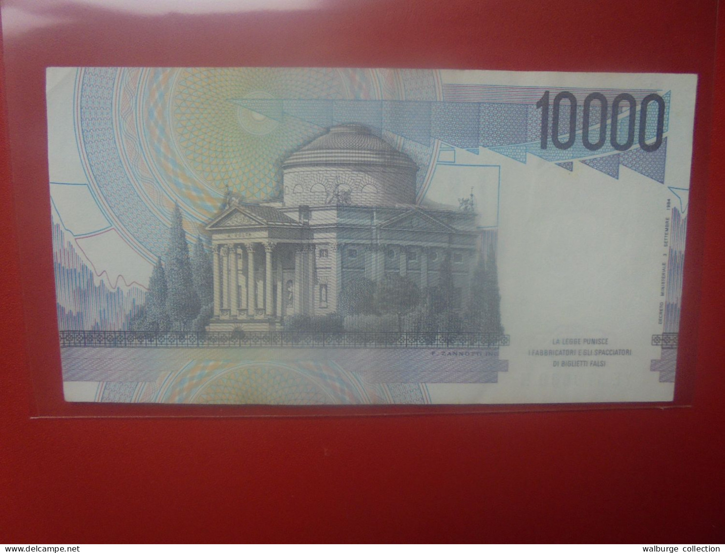 ITALIE 10.000 LIRE 1984 Signature B Circuler (B.33) - 10000 Liras