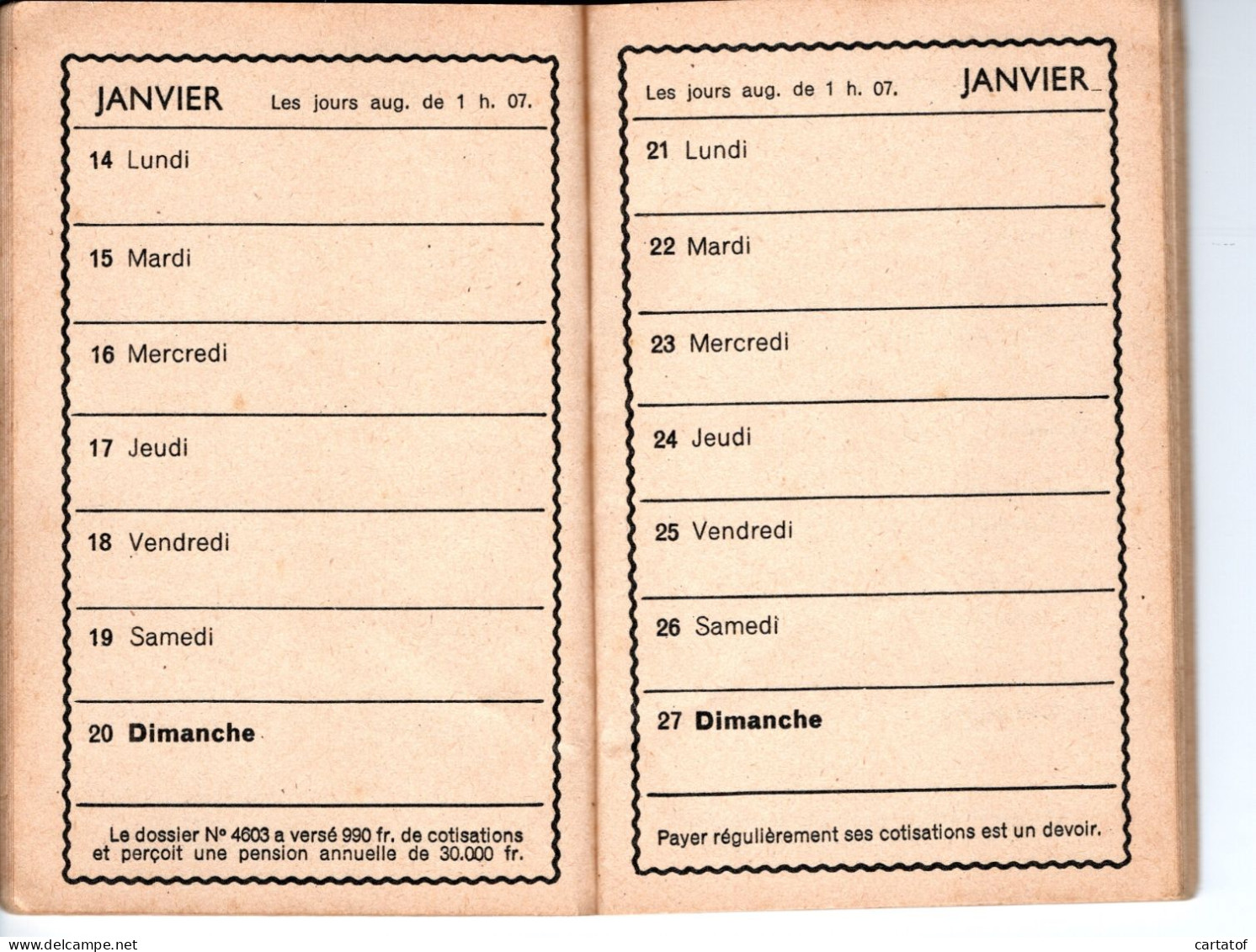 AGENDA 1957 ORPHELINAT NATIONAL Fédération Des Chemins De Fer - Petit Format : 1941-60