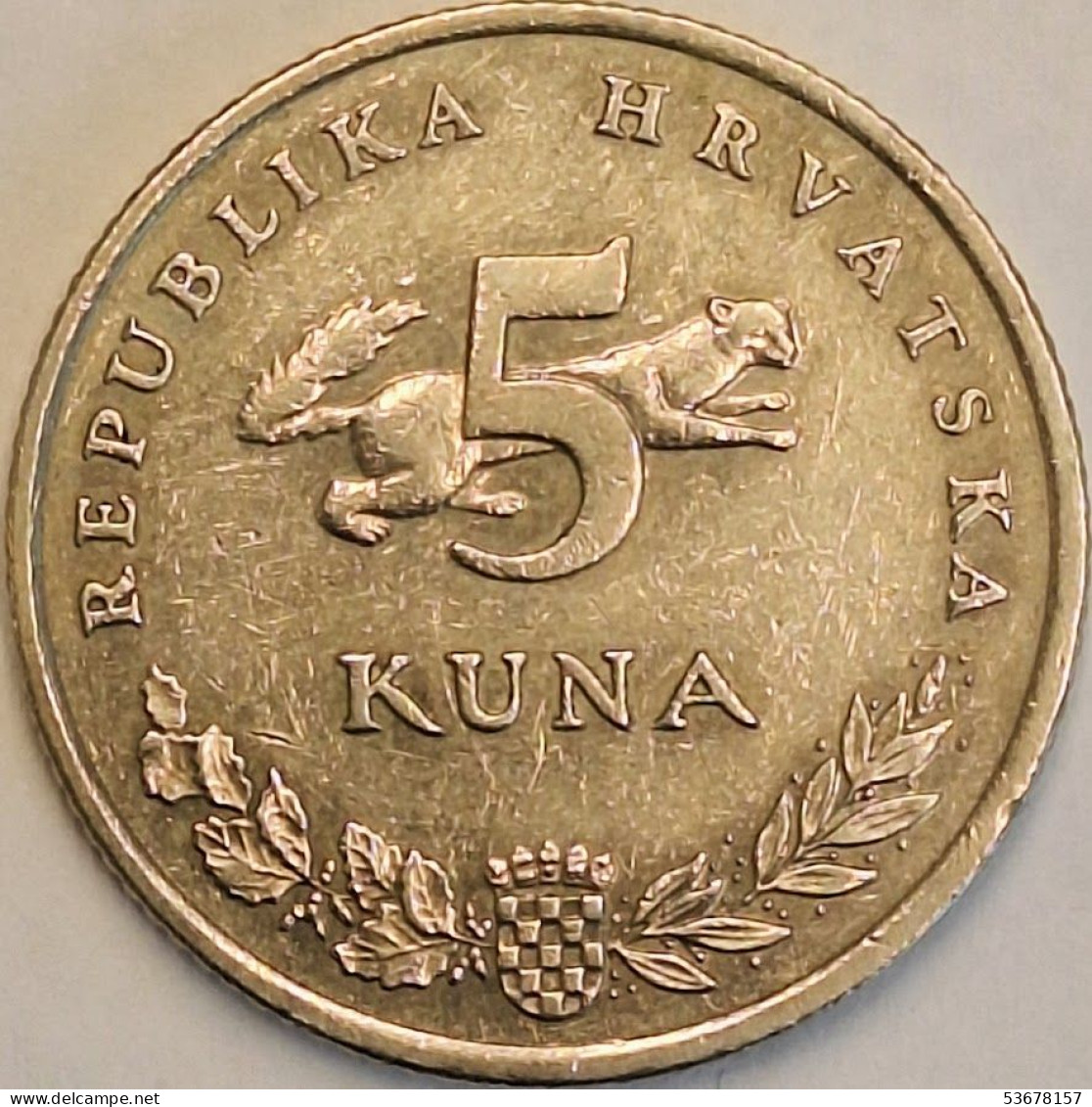 Croatia - 5 Kuna 2000, KM# 23 (#3570) - Croatie