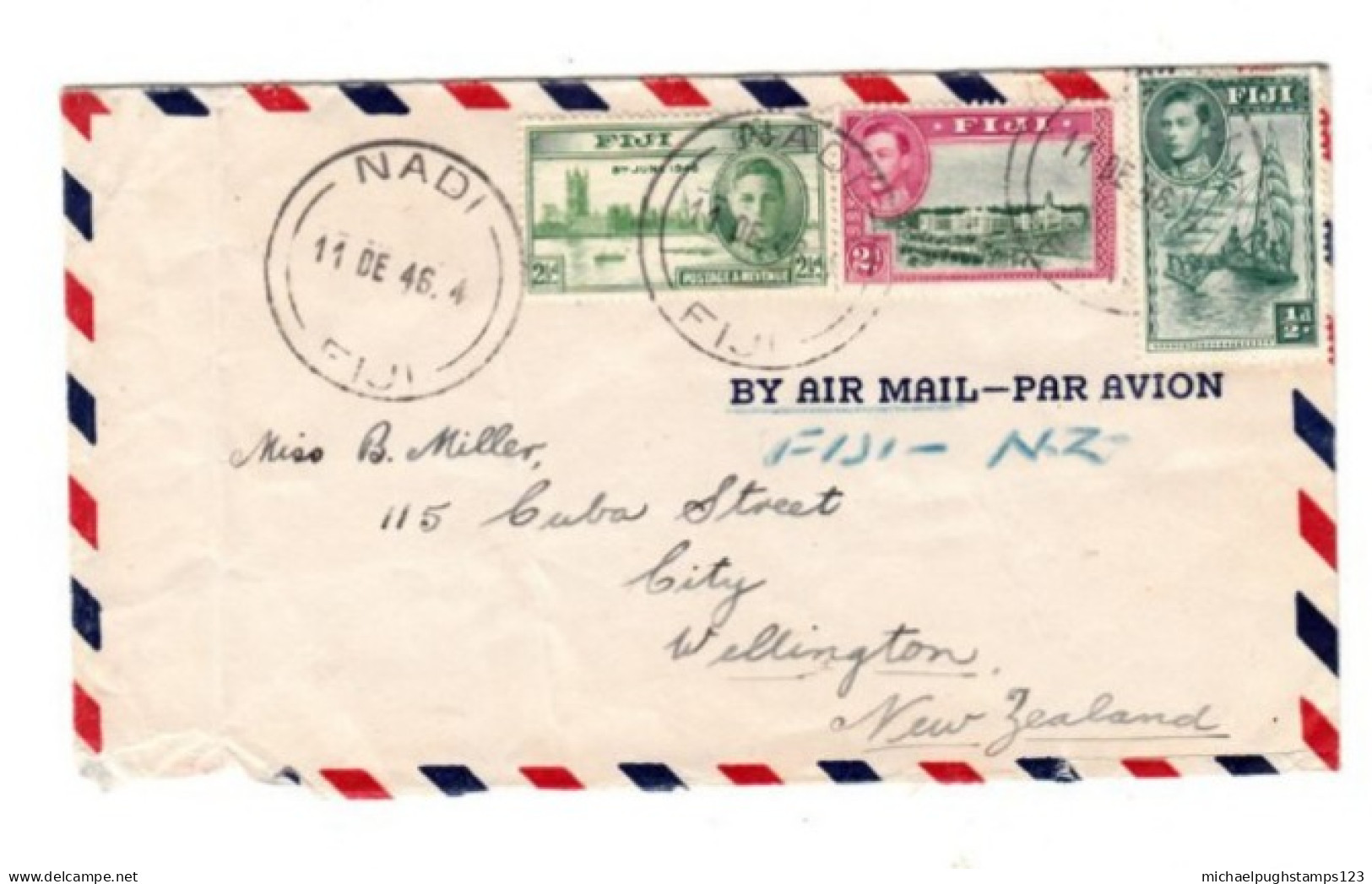 Fiji / Postmarks / Airmail - Fiji (1970-...)