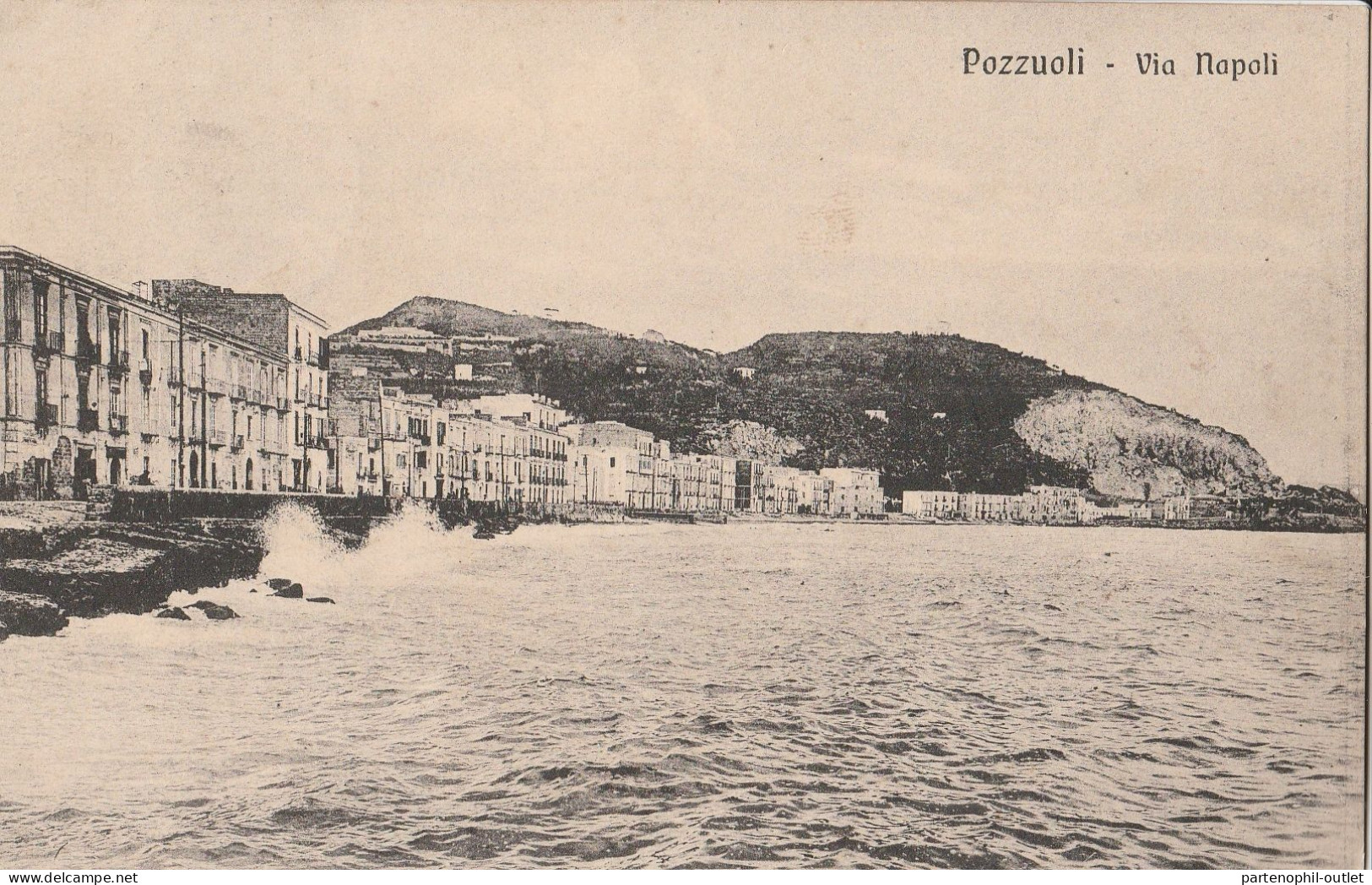 Cartolina - Postcard /   Viaggiata  /  Pozzuoli - Via Napoli - Pozzuoli