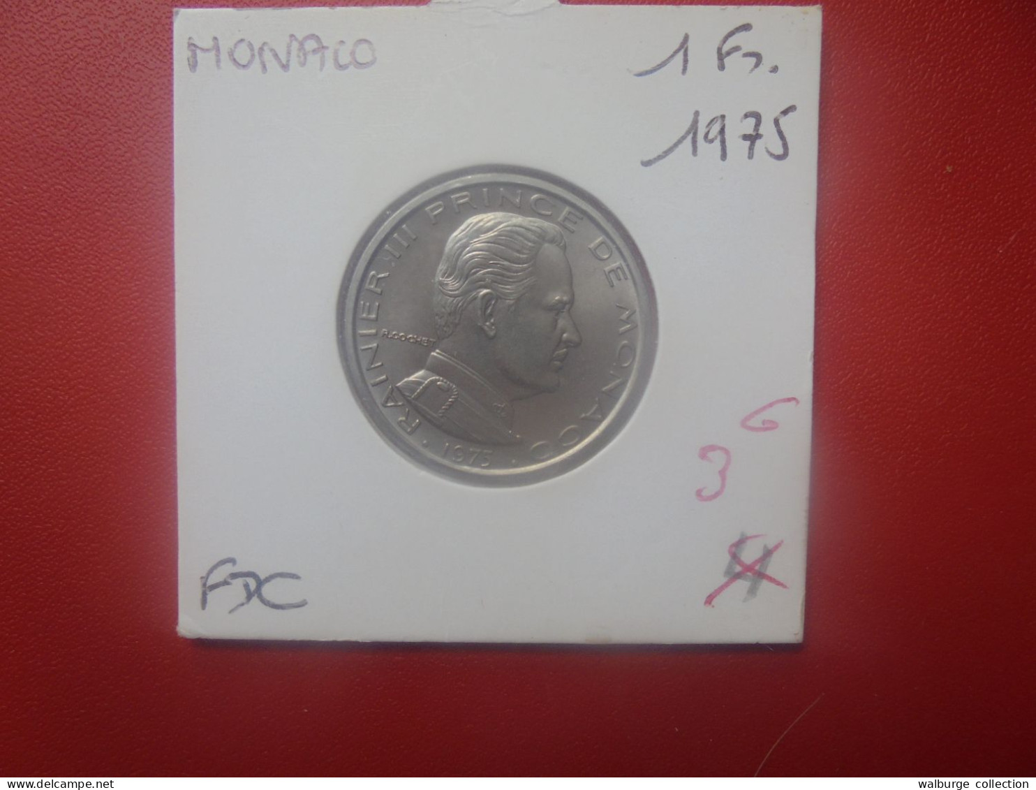 MONACO 1 Franc 1975 (A.10) - 1960-2001 Neue Francs