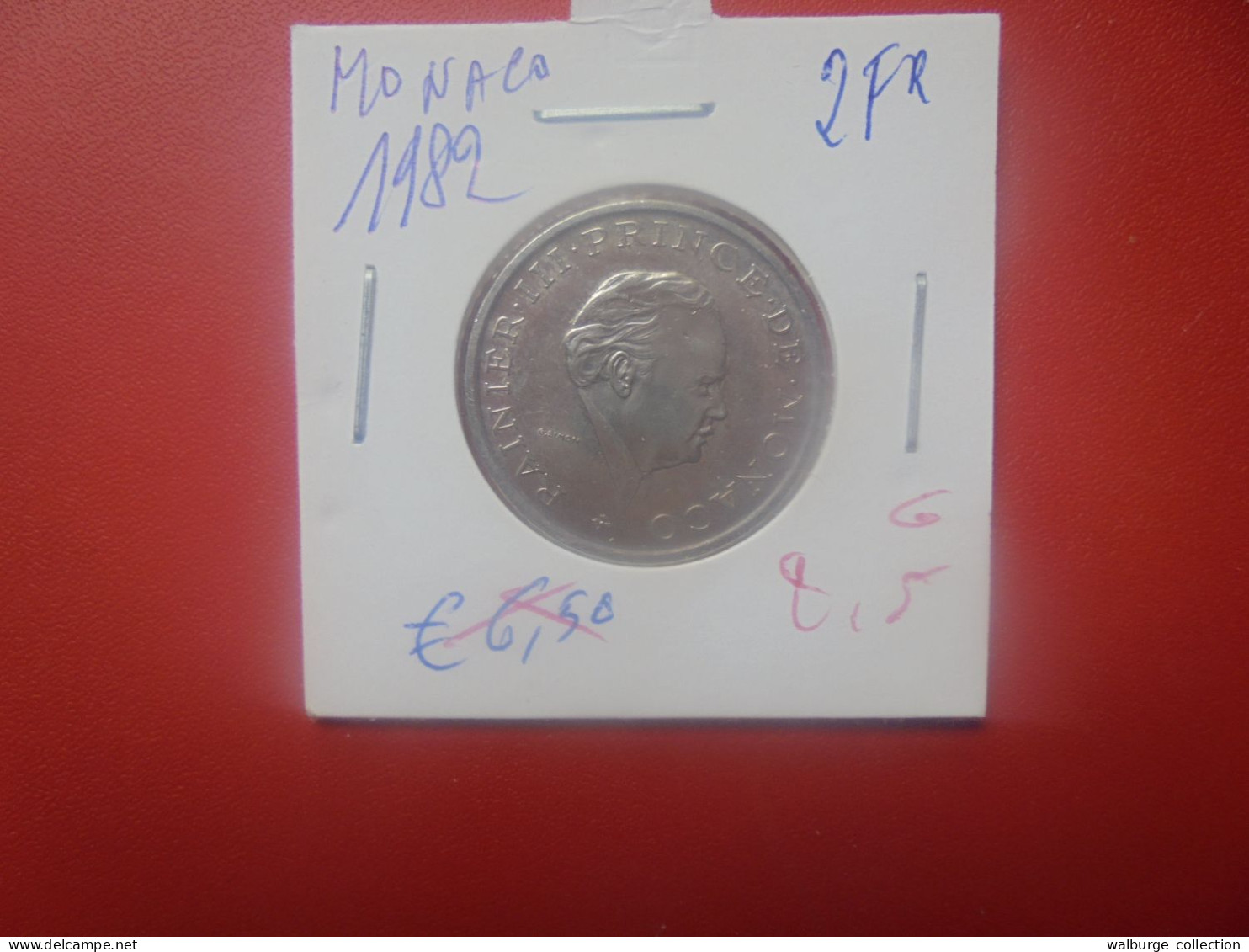 MONACO 2 Francs 1982 (A.10) - 1960-2001 Neue Francs