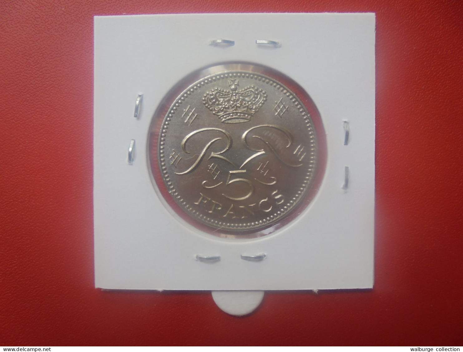 MONACO 5 Francs 1982 (A.10) - 1960-2001 Neue Francs