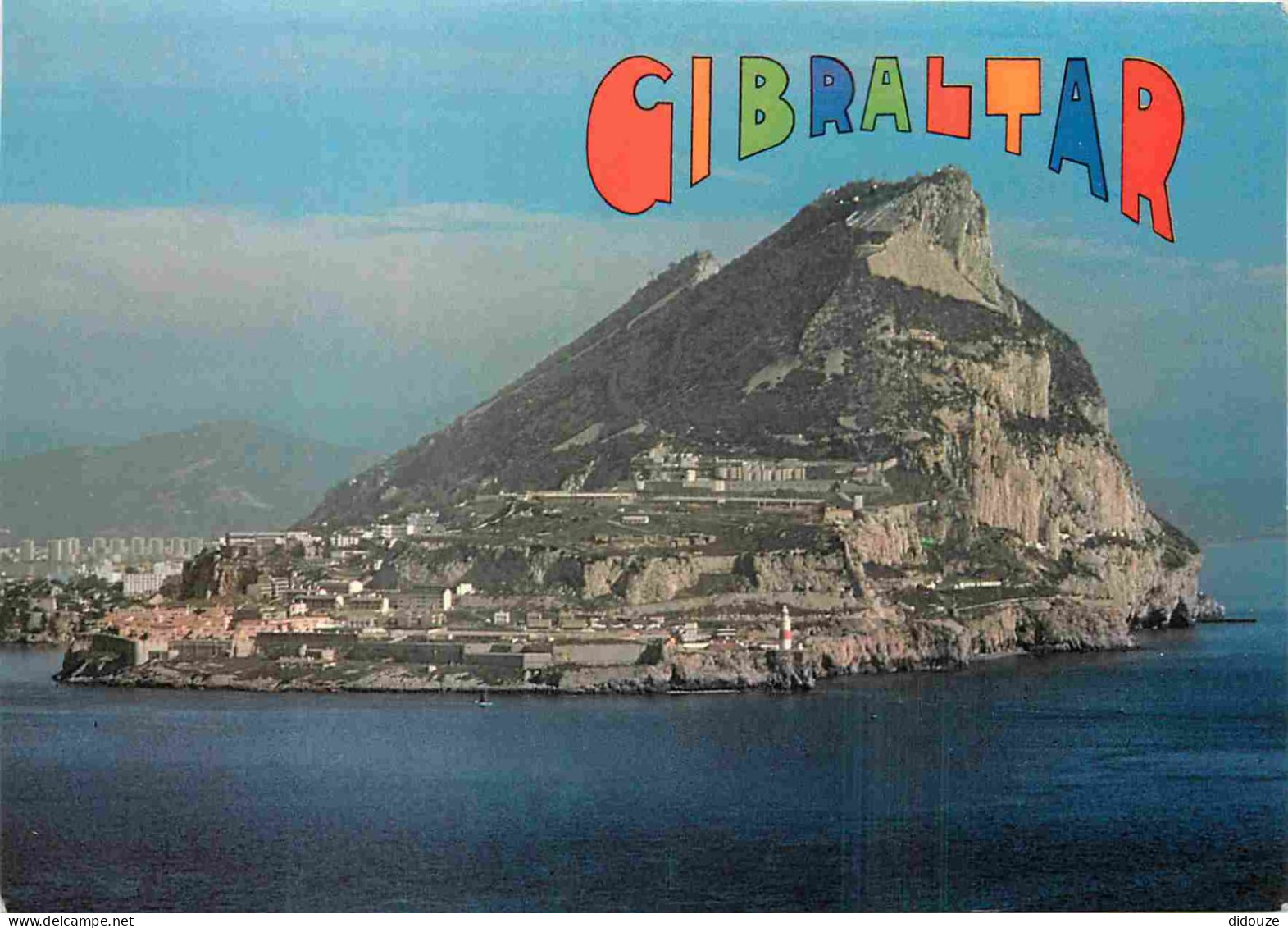Gibraltar - South View Of The Rock From The Straits - CPM - Voir Scans Recto-Verso - Gibraltar