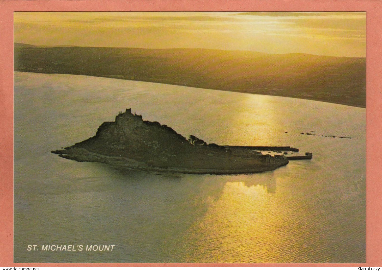 SAINT MICHAEL'S MOUNT - CORNWALL - COUCHER DE SOLEIL SUNSET AERIAL VIEW VUE AERIENNE - NEUVE - Holy Places