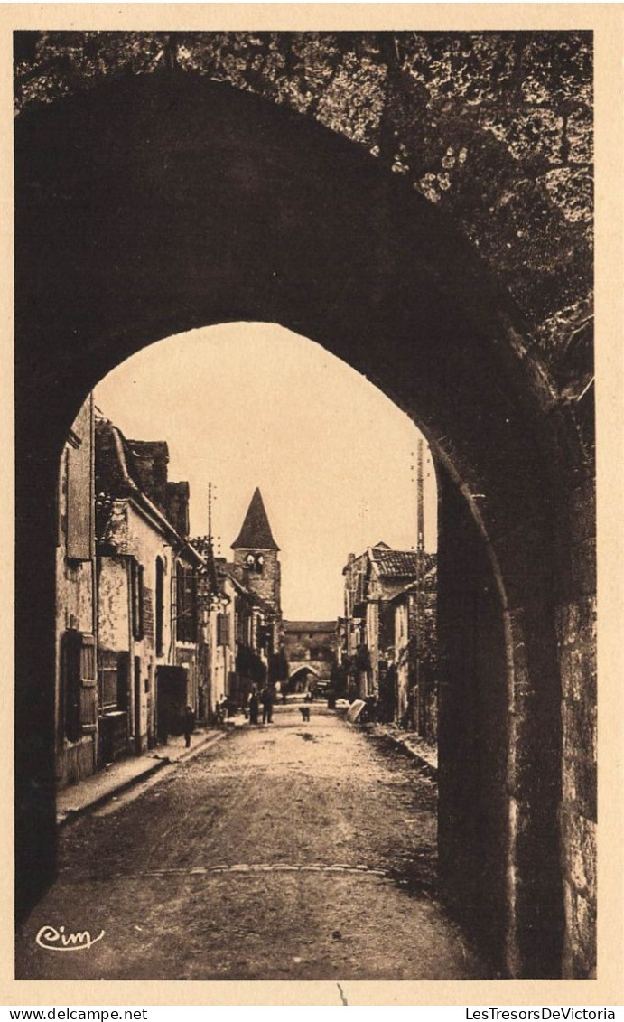 FRANCE - Monpazier - Porte Nord-Est XIVe Siècle - Carte Postale Ancienne - Other & Unclassified