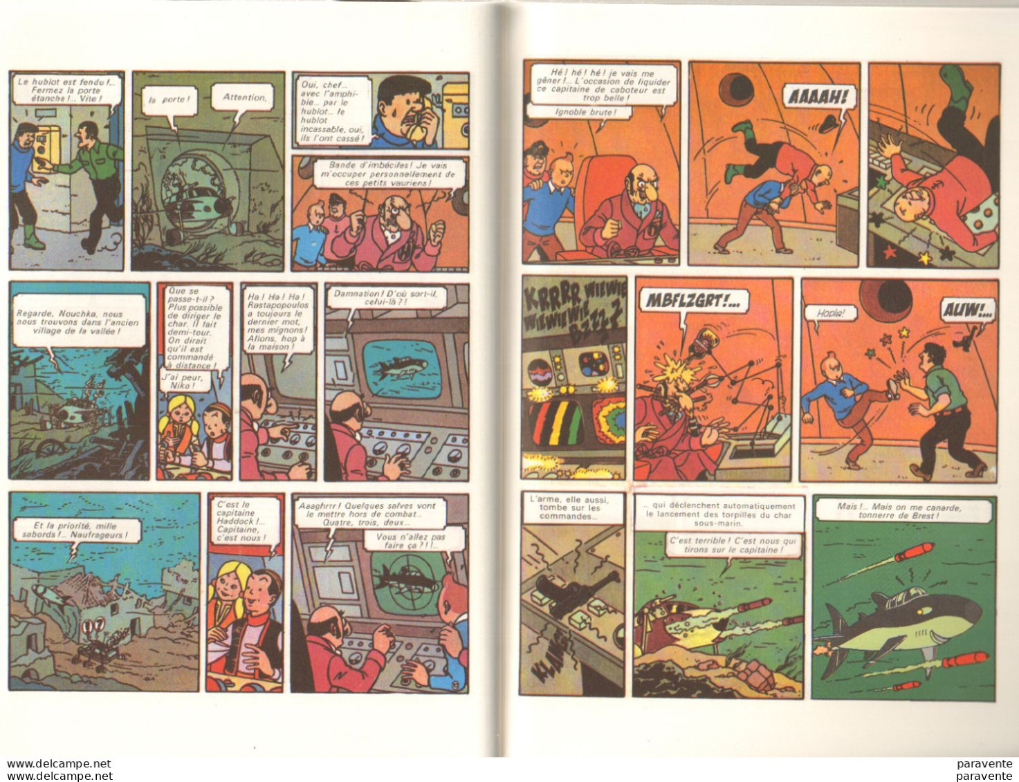 Album TINTIN Et LE LAC AUX REQUINS - Tintin