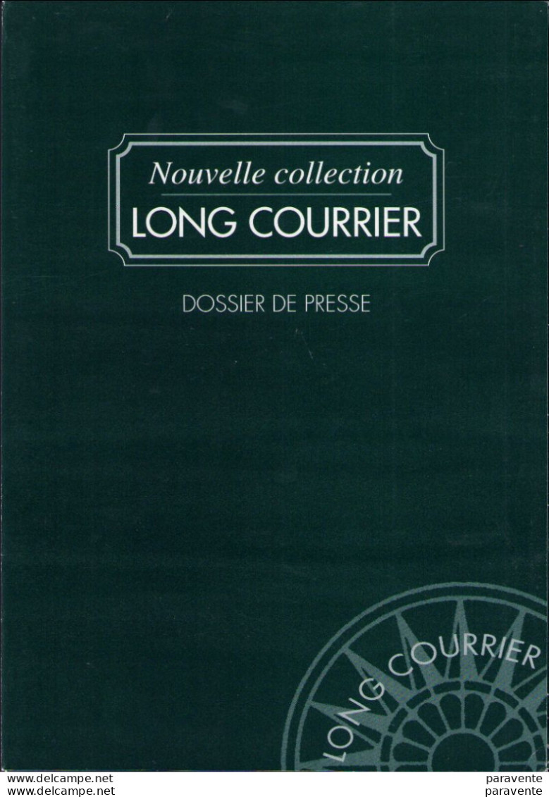 Dossier De Presse Collection LONG COURRIER Avec CHRISTIN BIGNON FOREST GOETZINGER En 1996 - Dossiers De Presse