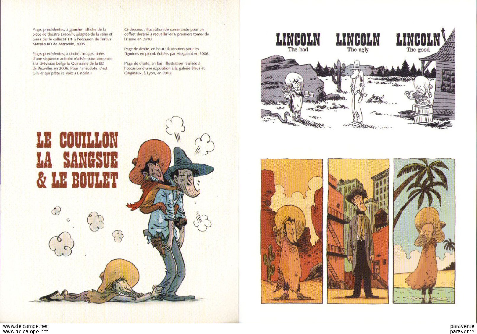 JOUVRAY : Dossier LINCOLN 10 ANS D'ILLUSTRATION Par CanalBD - Press Books
