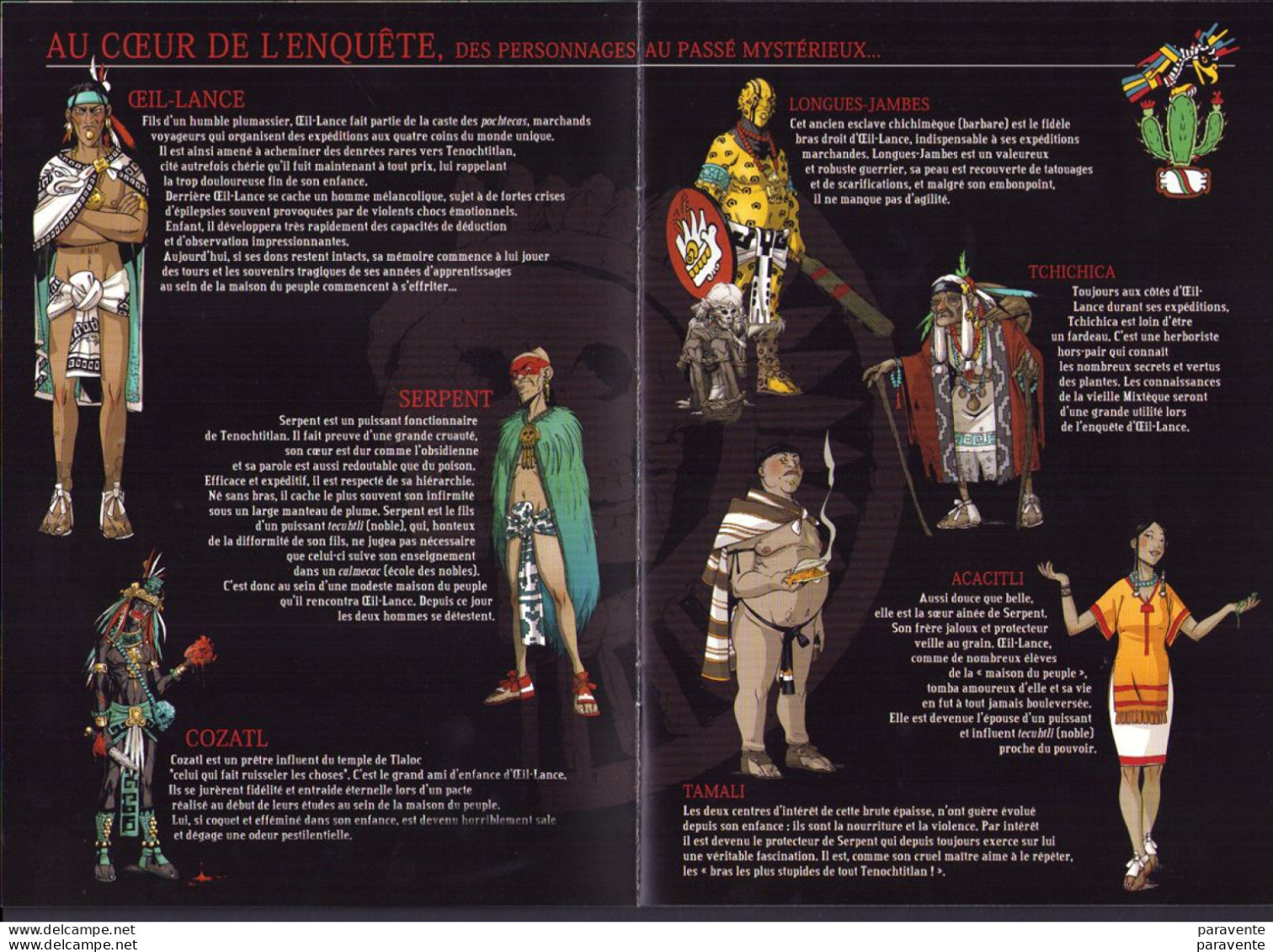 HUB : Dossier De Presentation LE SERPENT ET LA LANCE En 2010 - Persboek