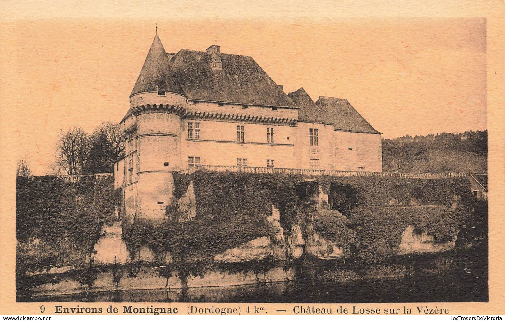 FRANCE - Environs De Montignac - Château De Losse Sur La Vézère - Carte Postale Ancienne - Montignac-sur-Vézère