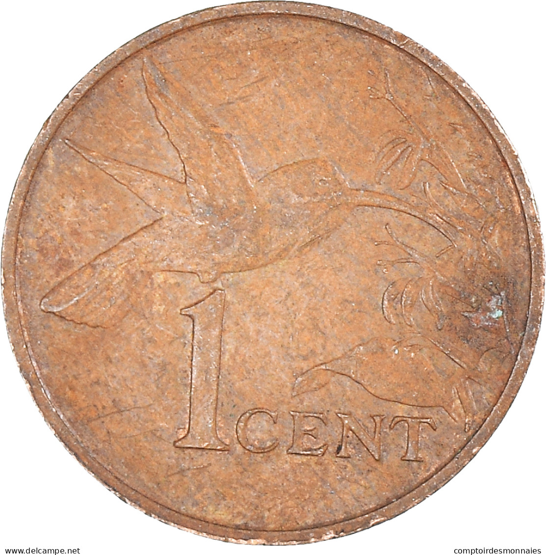 Monnaie, Trinité-et-Tobago, Cent, 1977 - Trinité & Tobago