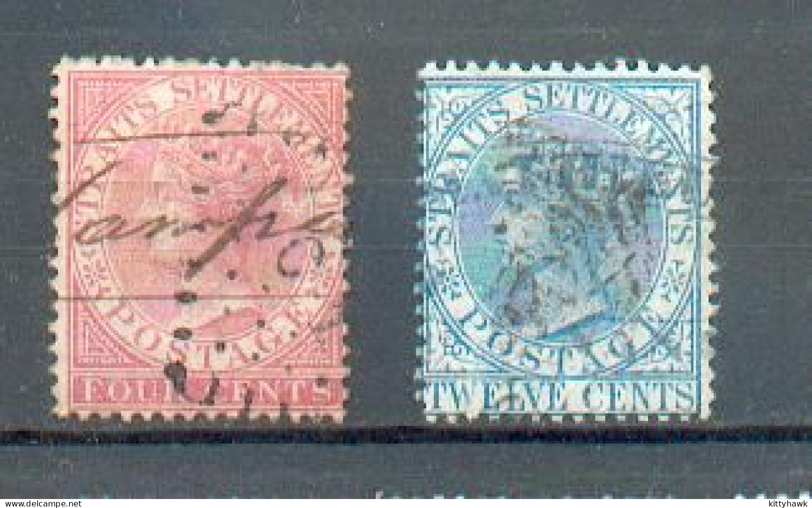 B 21 - Straits Settlements - YT 11 - 16 ° Obli - Straits Settlements