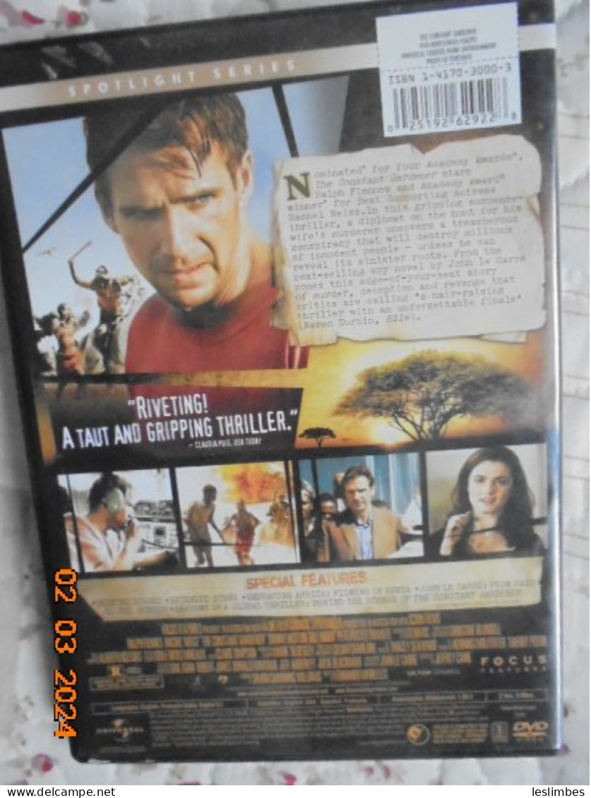 Constant Gardener - [DVD] [Region 1] [US Import] [NTSC] Fernando Meirelles - Acción, Aventura