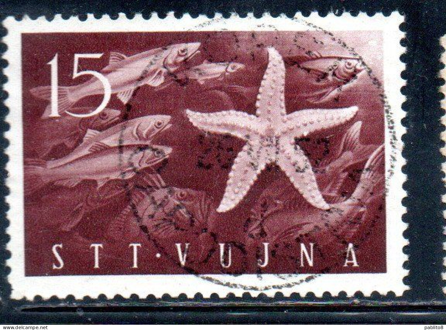 TRIESTE B 1952 MOSTRA FILATELICA DI CAPODISTRIA  YUGOSLAVIA SOPRASTAMPATO JUGOSLAVIA OVERPRINTED USATO USED OBLITERE' - Used