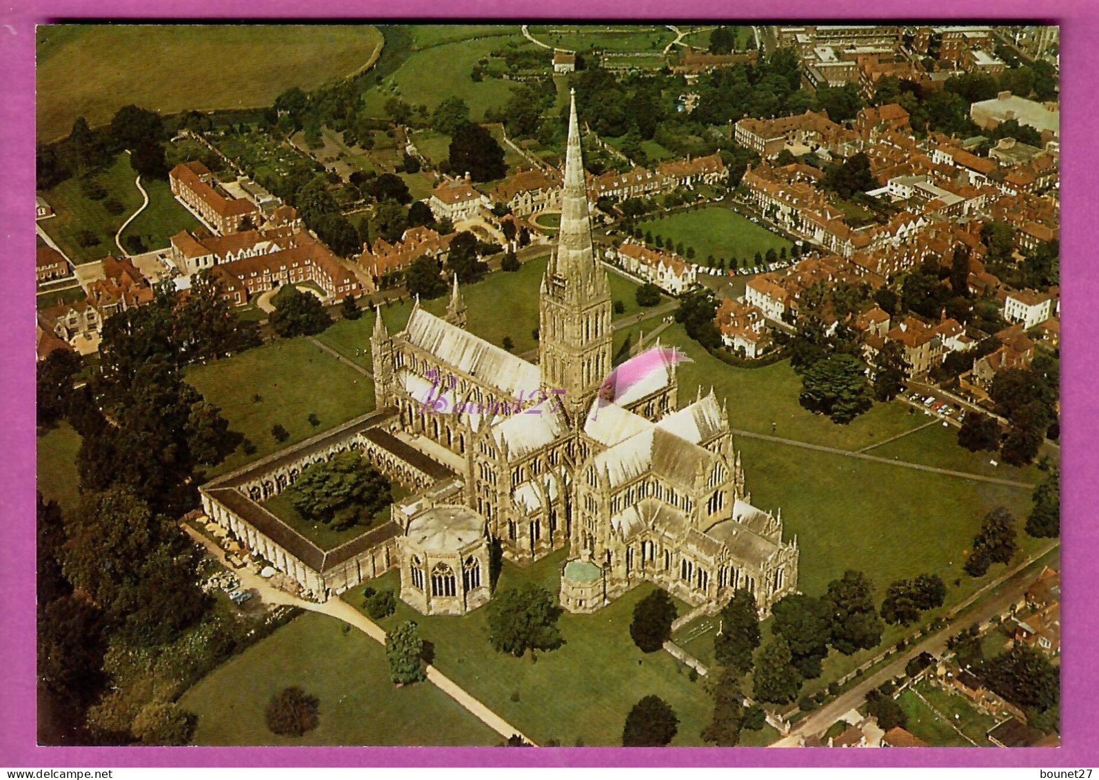 UK - SALISBURY CATHEDRAL WILTSHIRE AERIAL VIEW - Salisbury