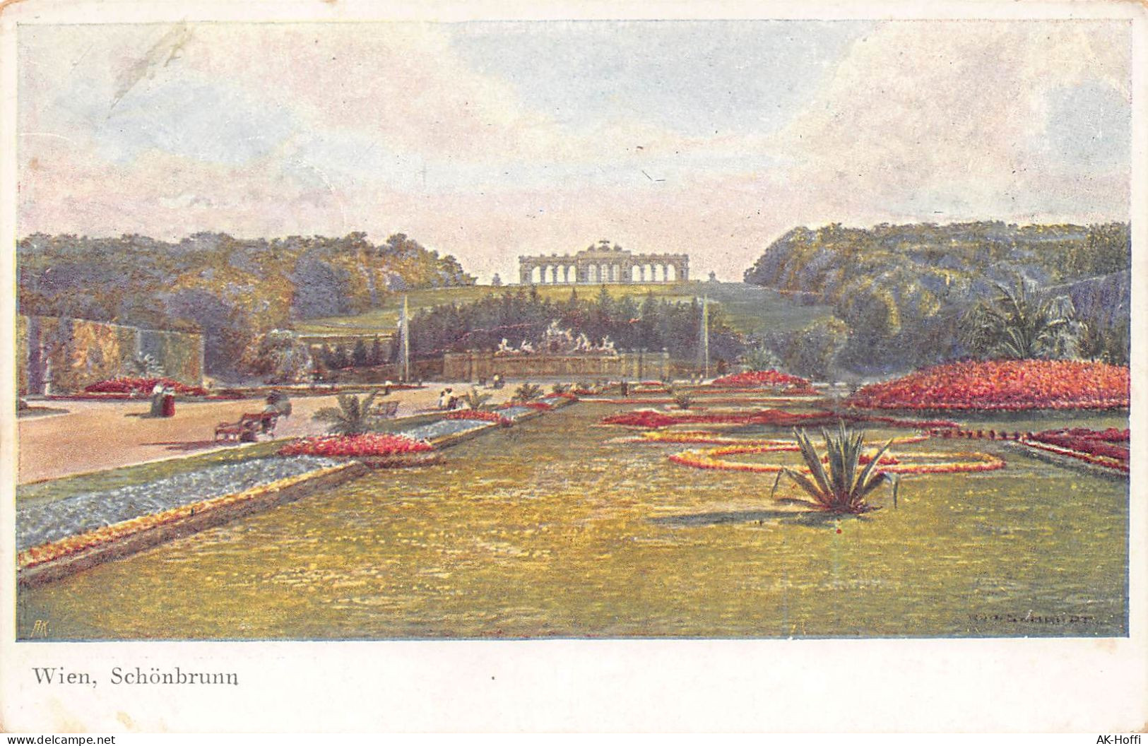 Wien - Schloss Schönbrunn, Neptungrotte (2831) - Castello Di Schönbrunn
