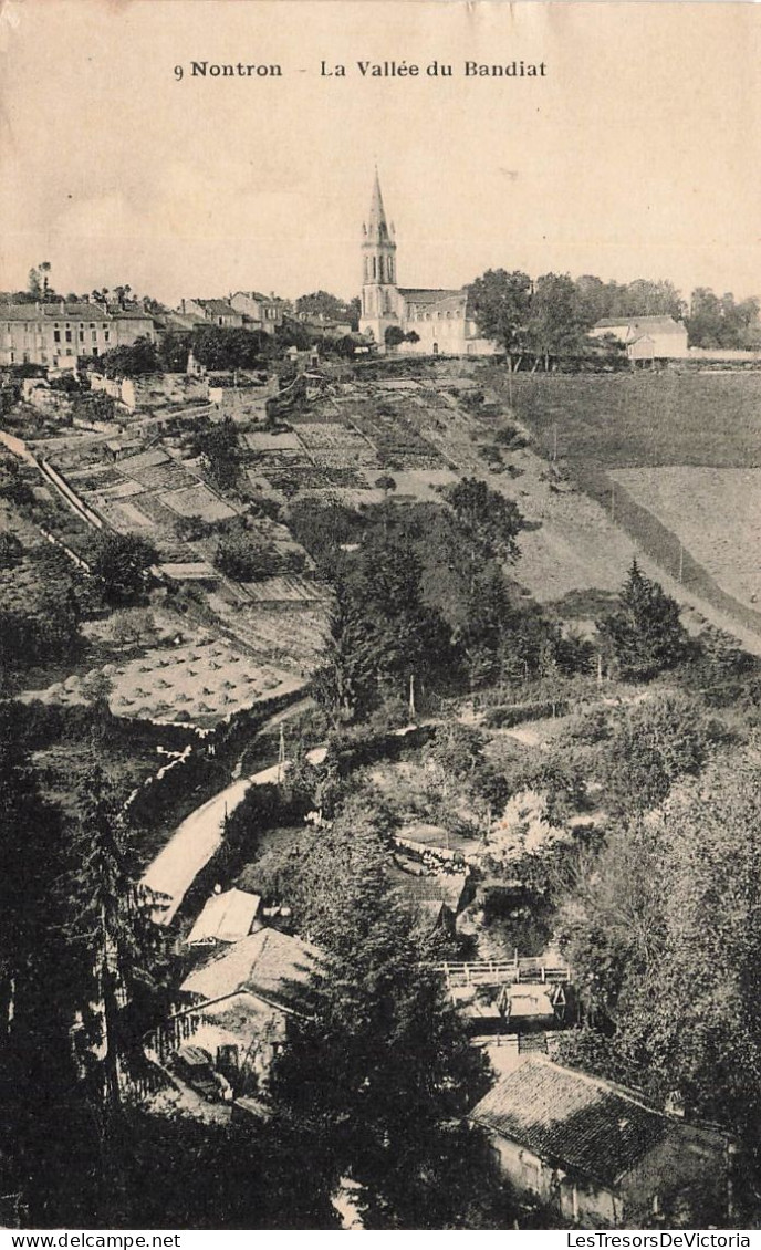 FRANCE - Nontron - La Vallée Du Bandiat - Carte Postale Ancienne - Nontron